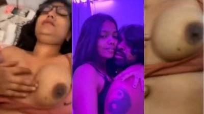 Tattooed guy fucks his big-boob girl in Marathi sex video