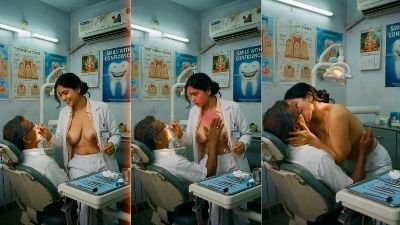 Hospital sex video of a dentist fucking for extra money